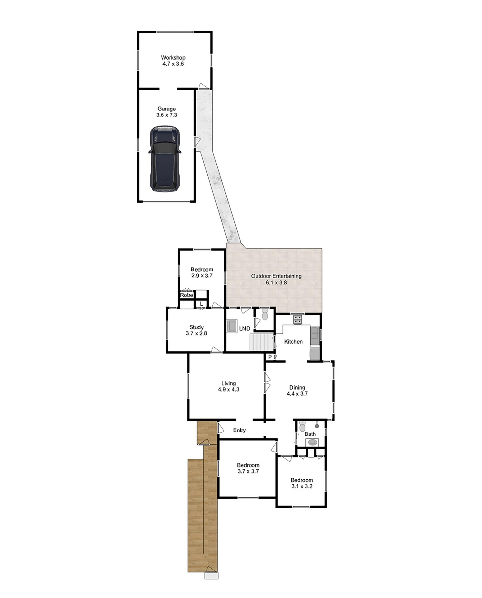 2D Floor Plan Sample